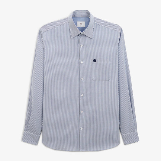 Camisa rayas azul marino