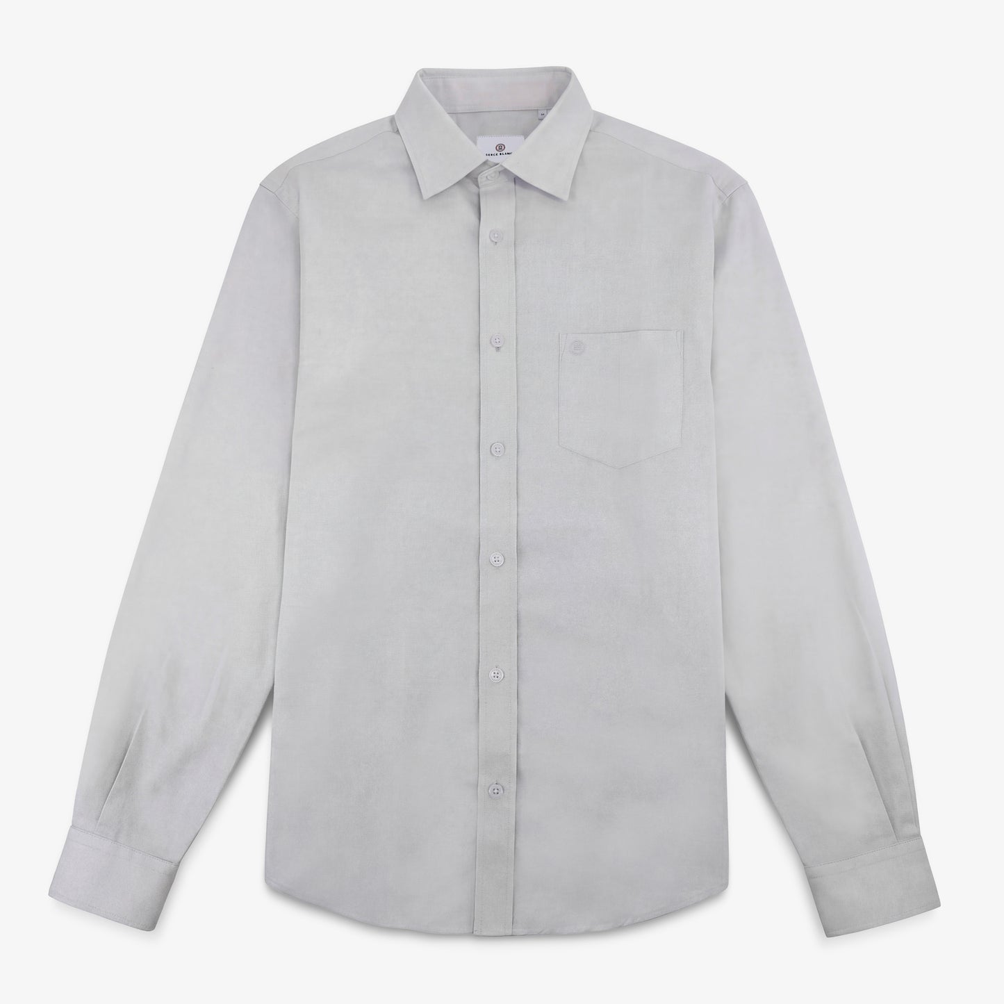 Camisa de manga larga gris Aubrac