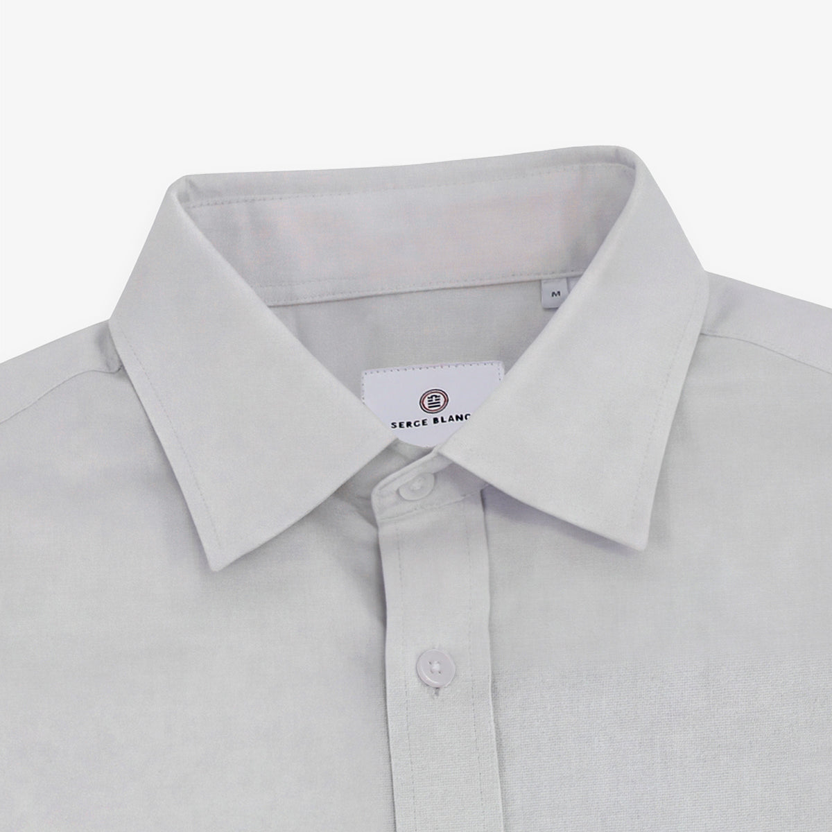 Camisa de manga larga gris Aubrac