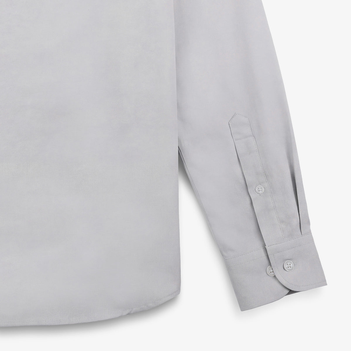 Camisa de manga larga gris Aubrac