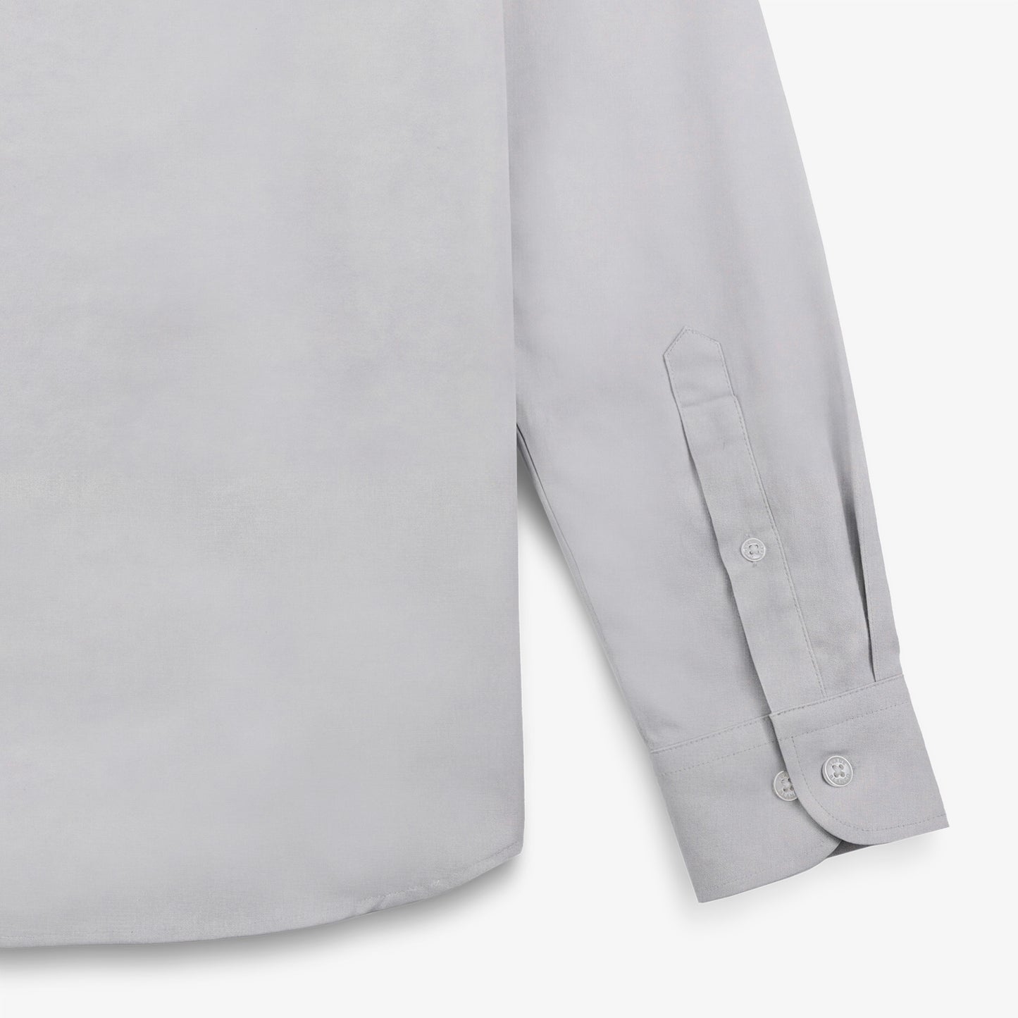 Camisa de manga larga gris Aubrac