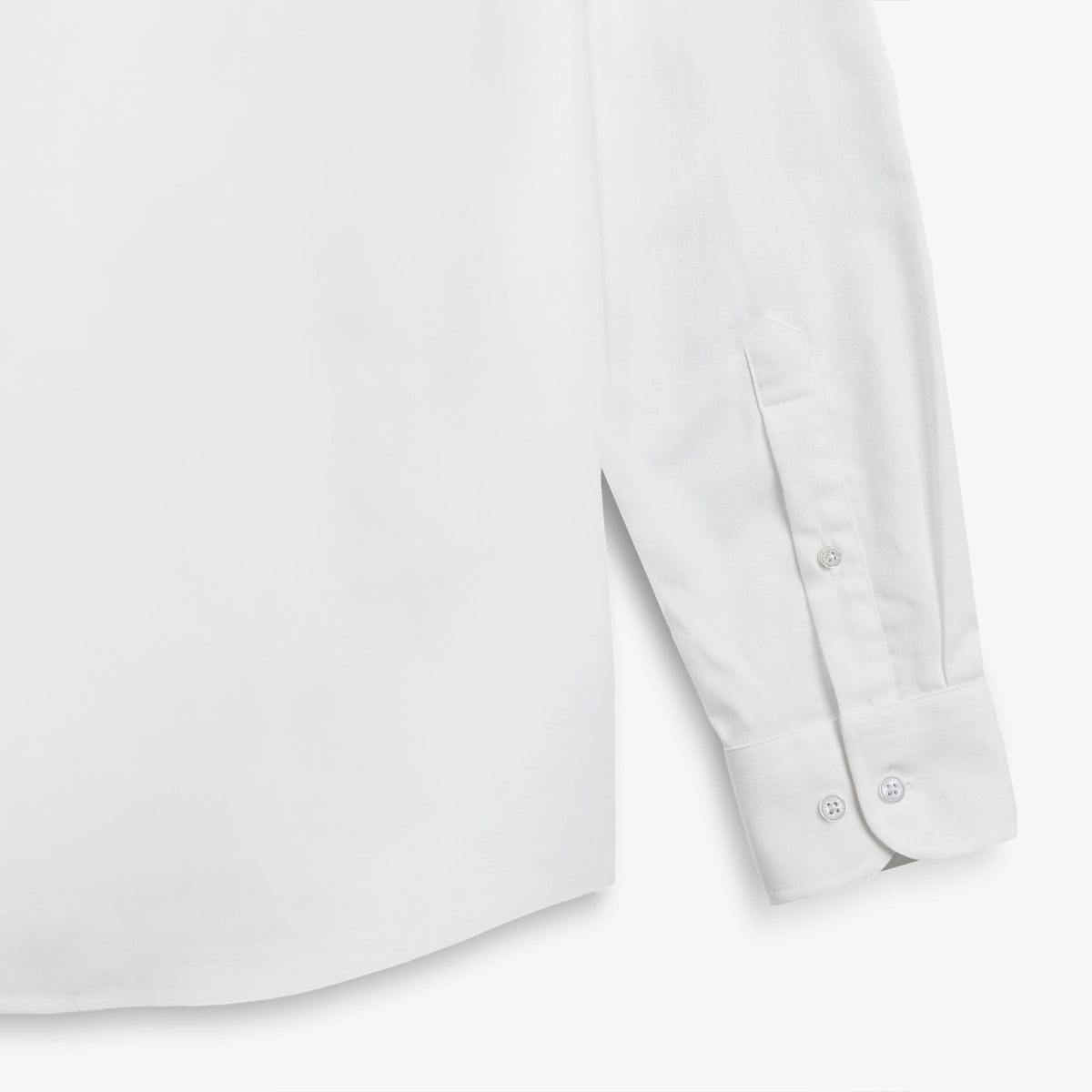 Langärmliges Baumwollhemd mit weißer Brusttasche