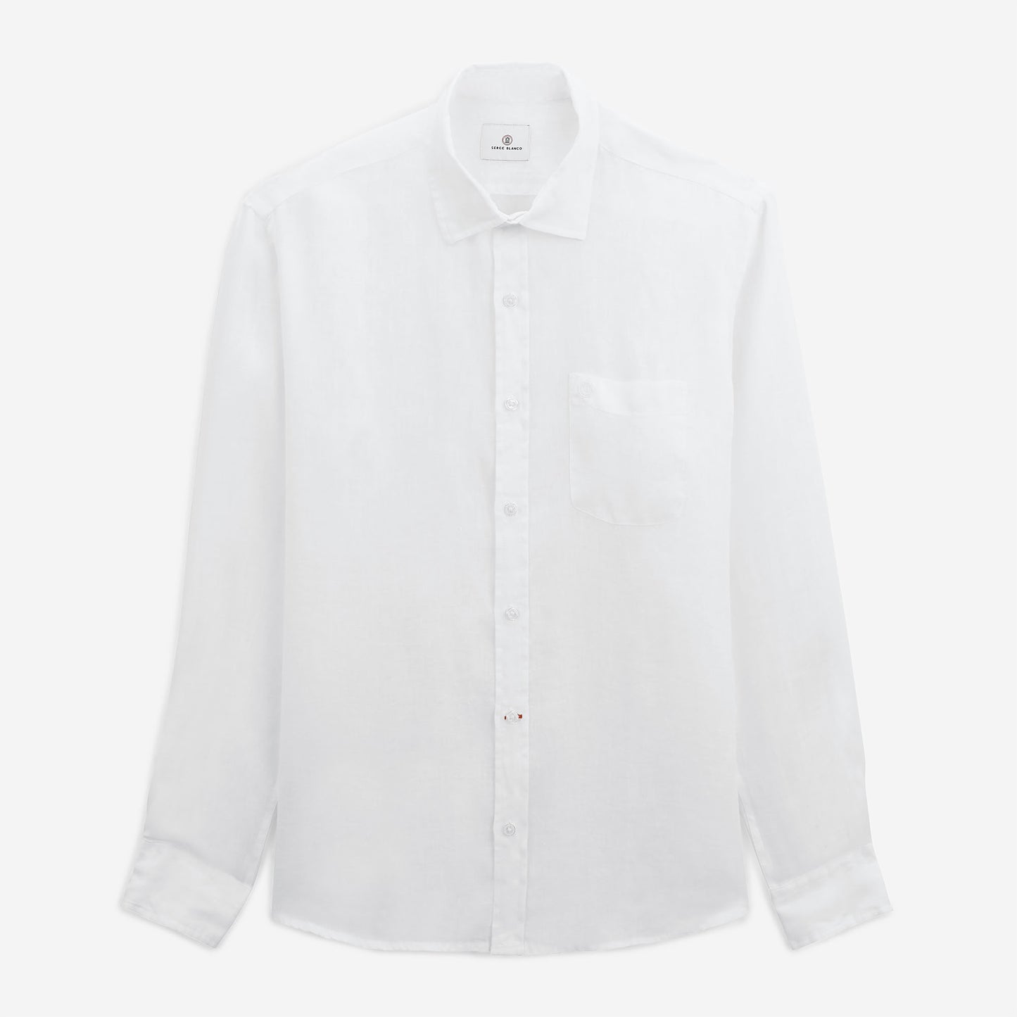 Chemise Charles en lin blanche