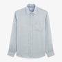 Chemise Charles en lin bleu ciel