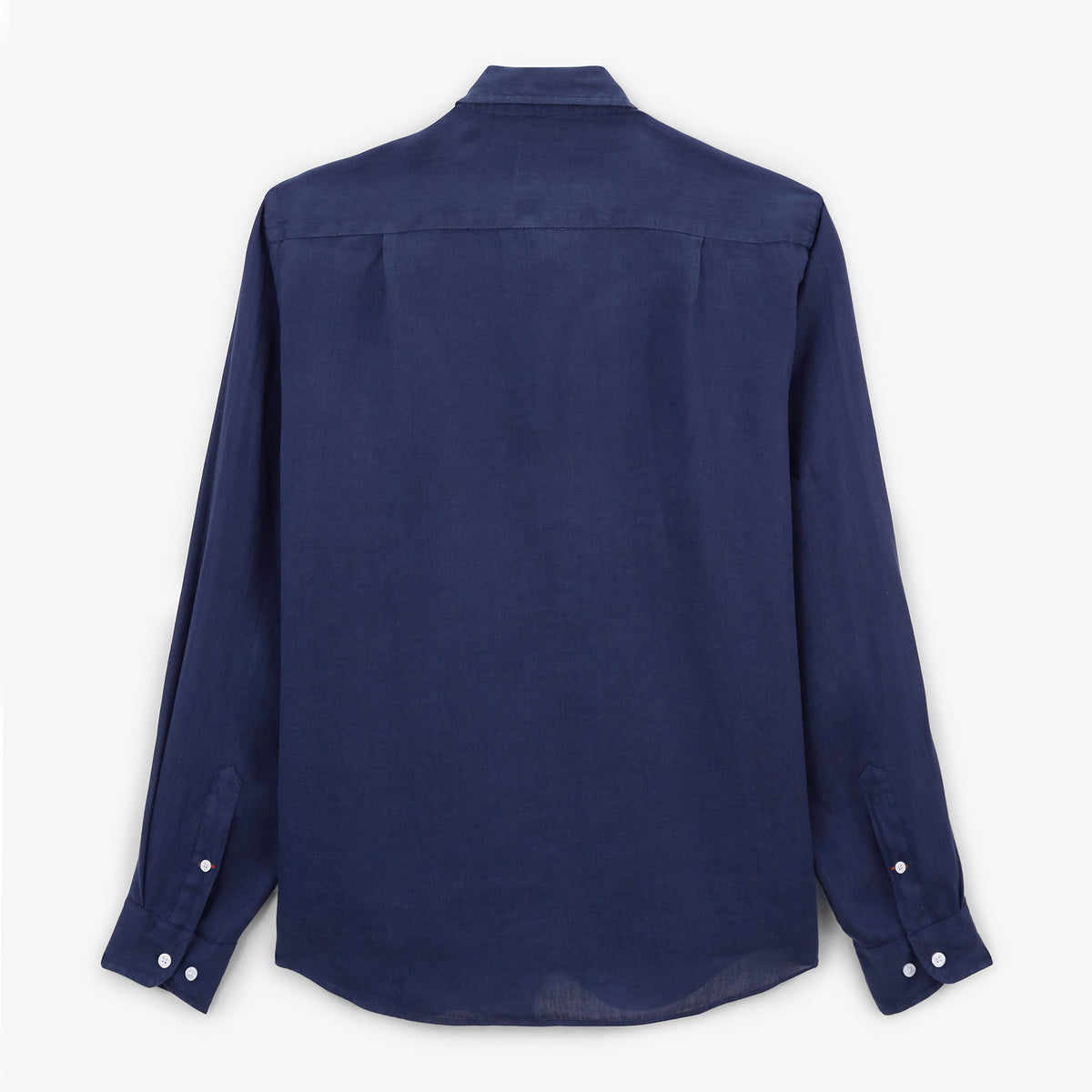 Chemise Charles en lin bleu nuit