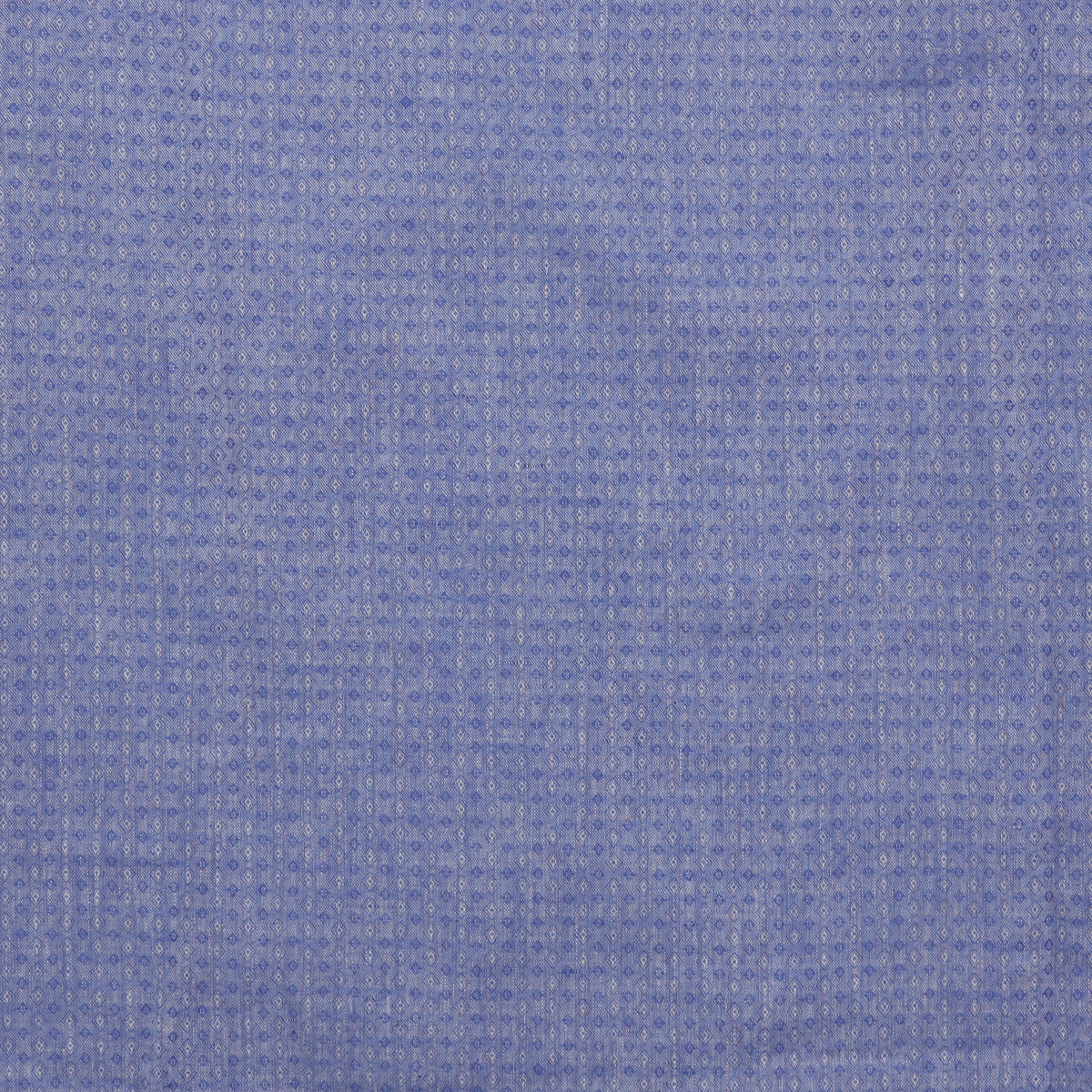 Chemise manches longues en coton avec motifs losange