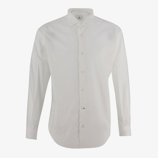 Chemise Charles mousseline de coton blanche