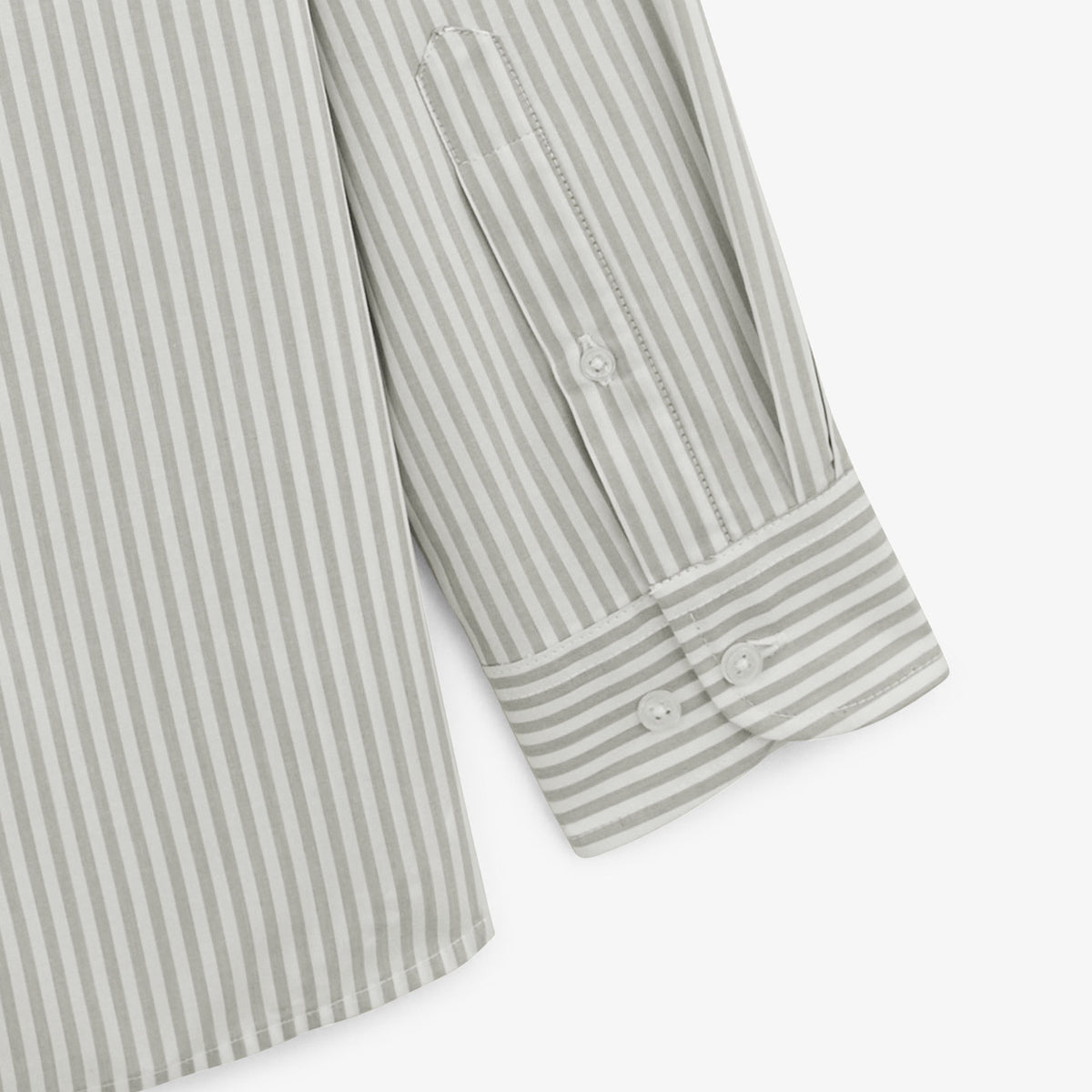 Charles striped putty shirt