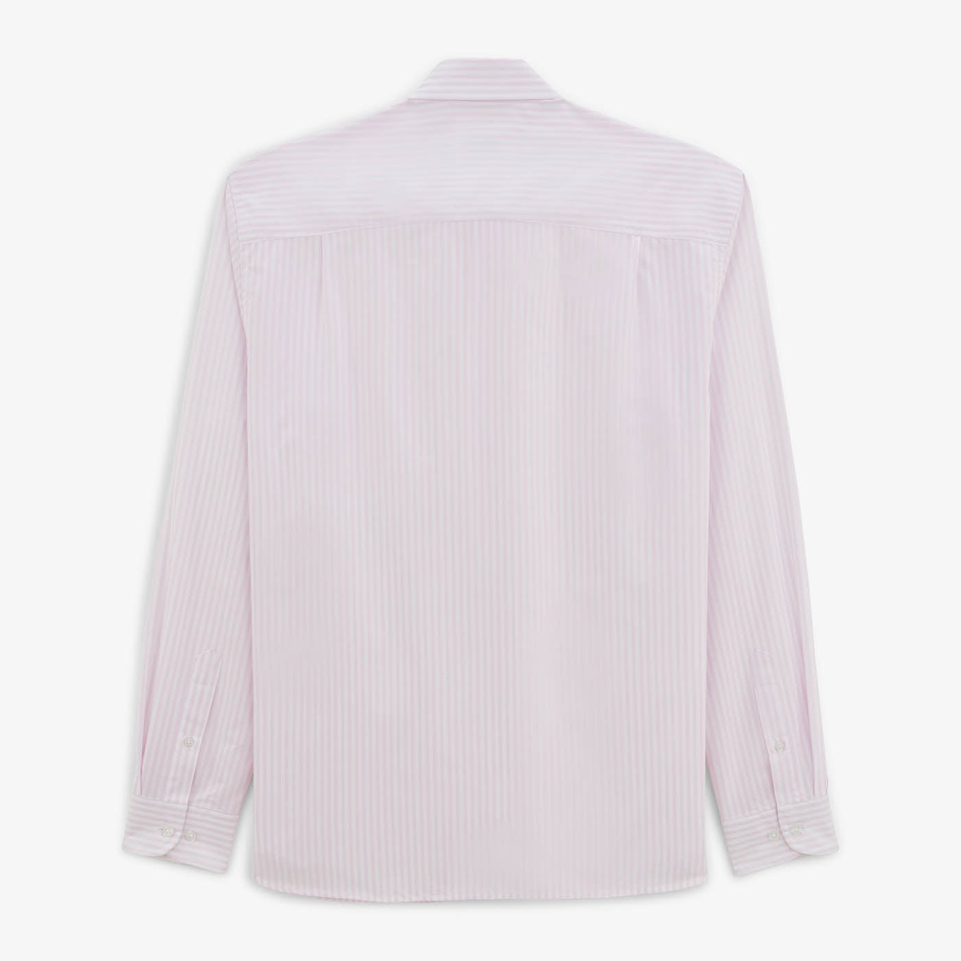 Charles shirt with lilac stick stripes