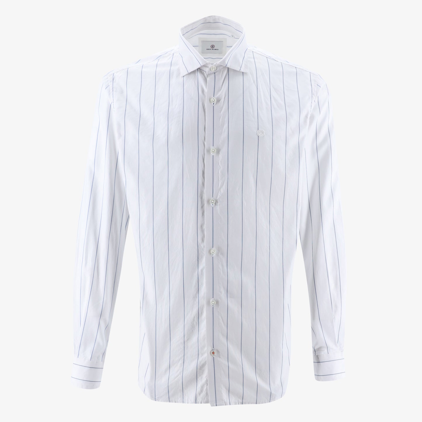 Chemise Charles oxford à rayures off-white