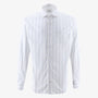 Chemise Charles oxford à rayures off-white