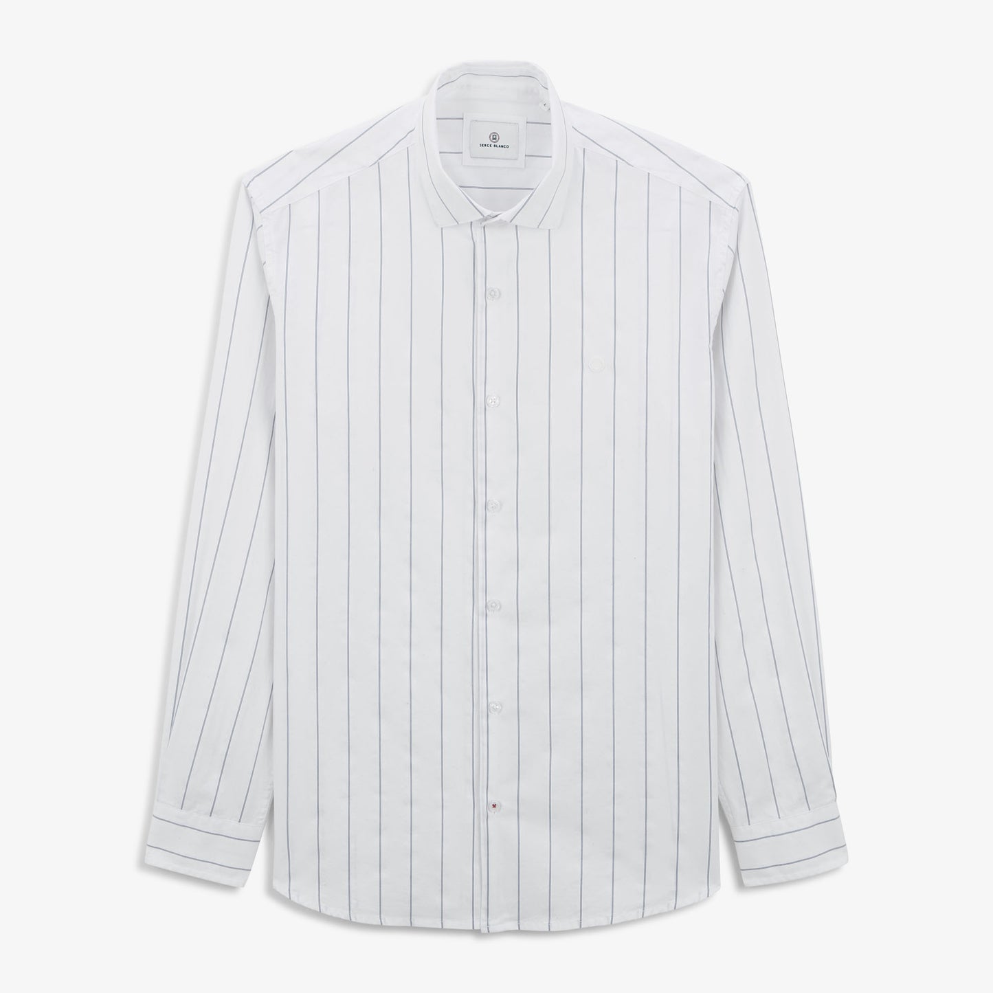 Charles oxford shirt with off-white stripes