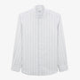 Charles oxford shirt with off-white stripes