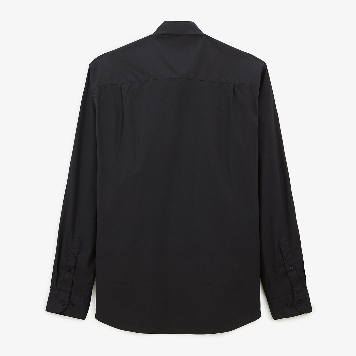 Chemise Charles popeline confort noire