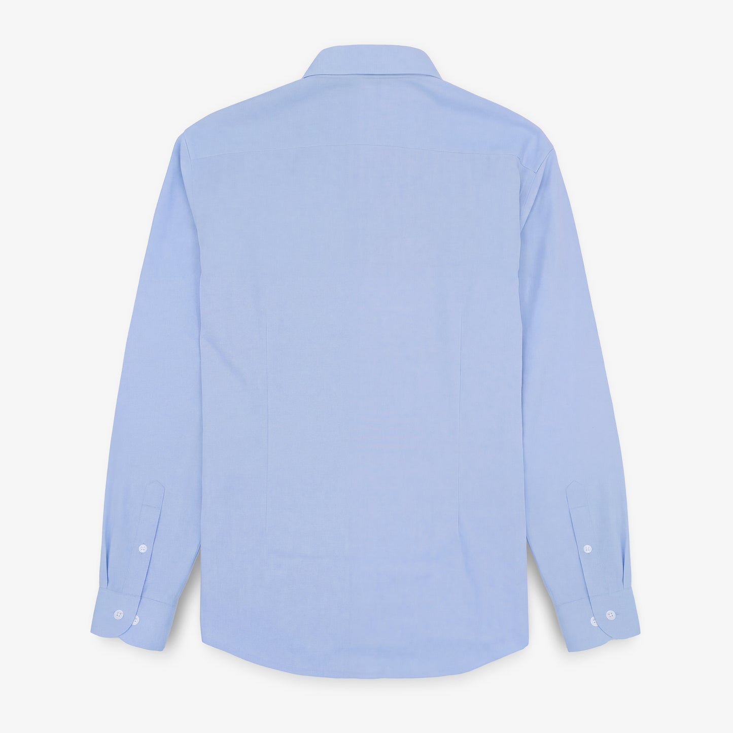 Camicia a maniche lunghe in cotone azzurro