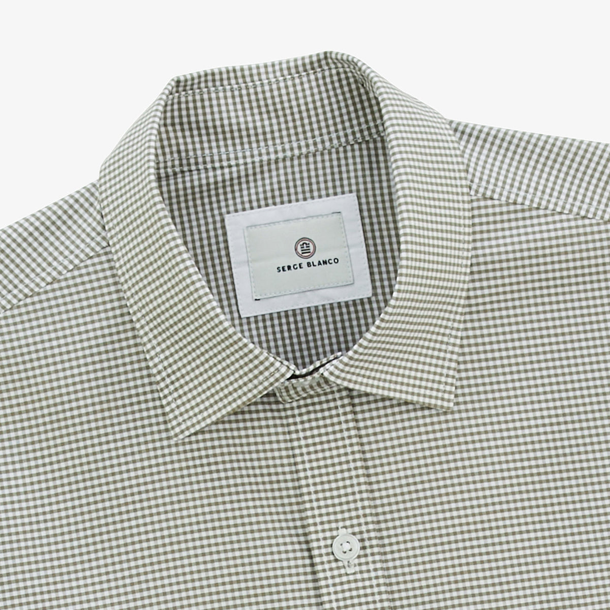 Camisa Clément cuadros vichy teca