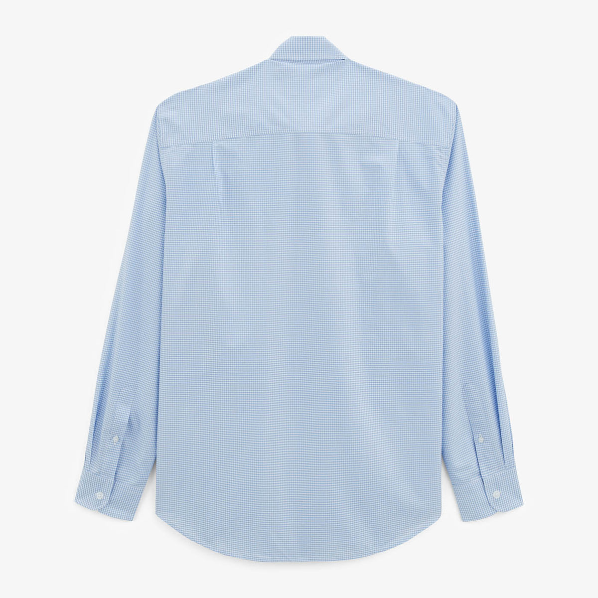 Chemise Clément à carreaux vichy bleue