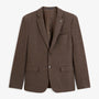 Blazer Henri en laine marron brownie