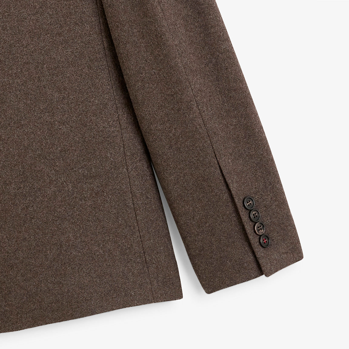Blazer Henri en laine marron brownie