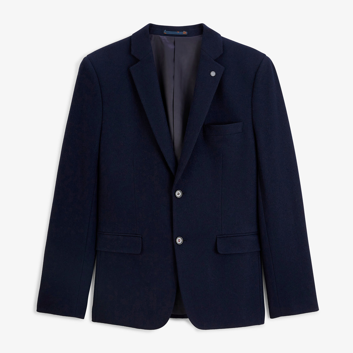 Blazer Henri en laine bleu marine