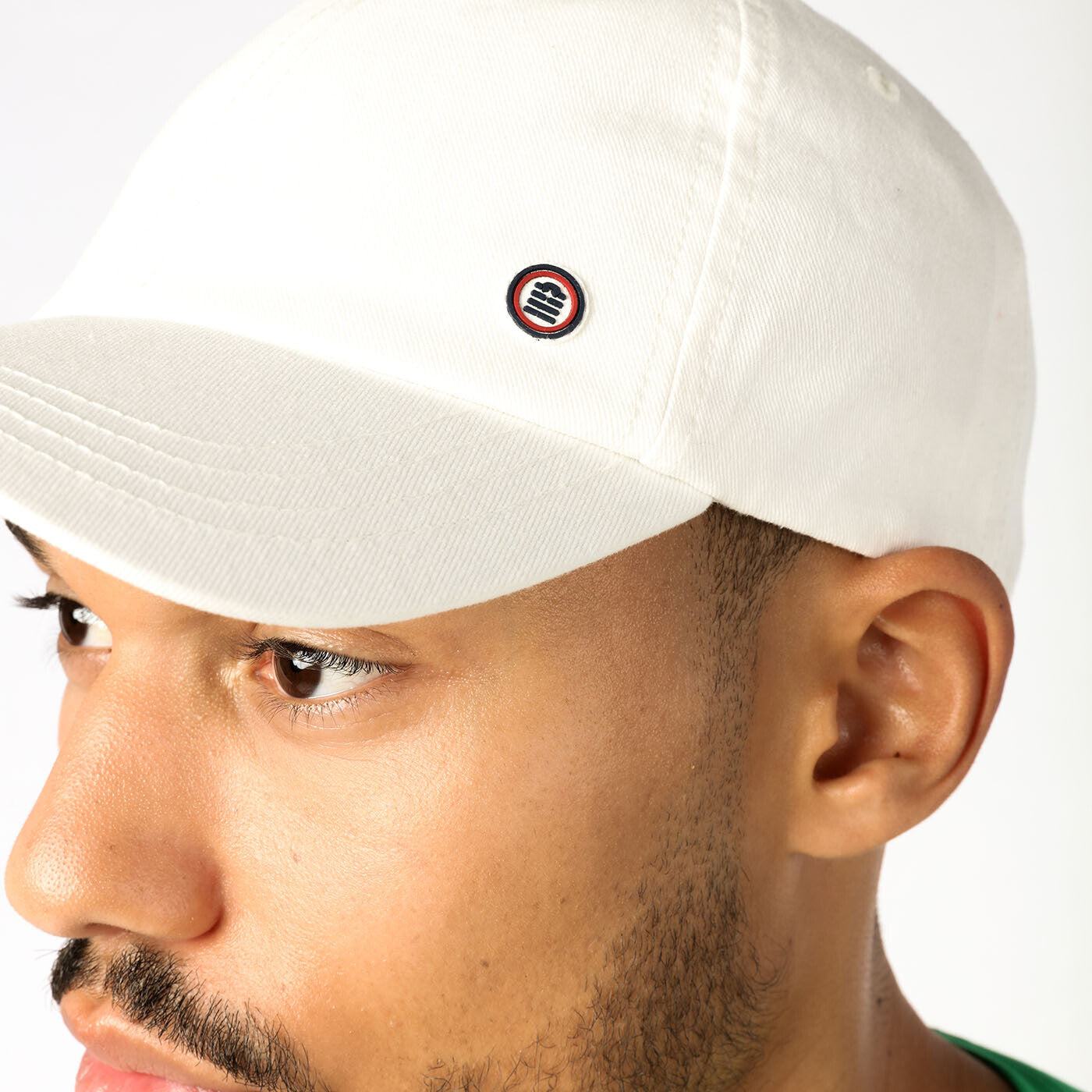 Casquette en coton blanche