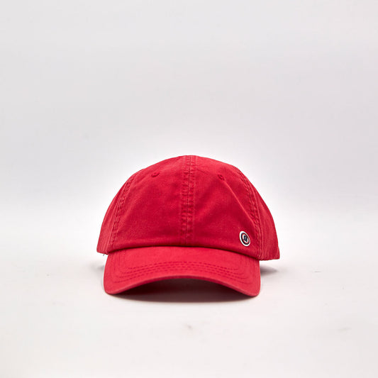 Casquette en coton rouge