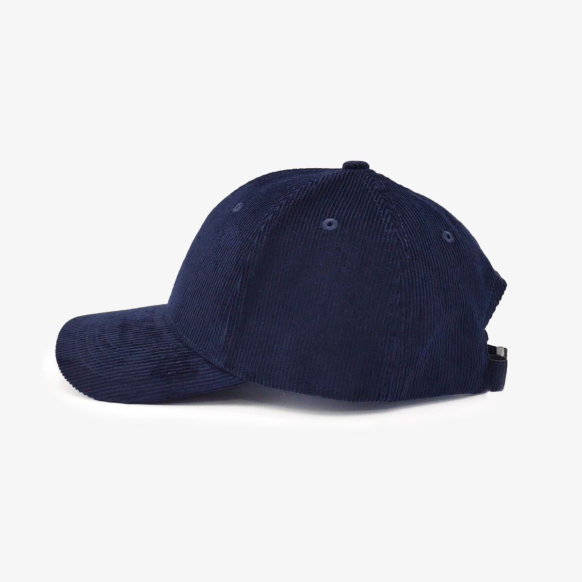 Casquette en coton velours bleu marine homme SERGE BLANCO