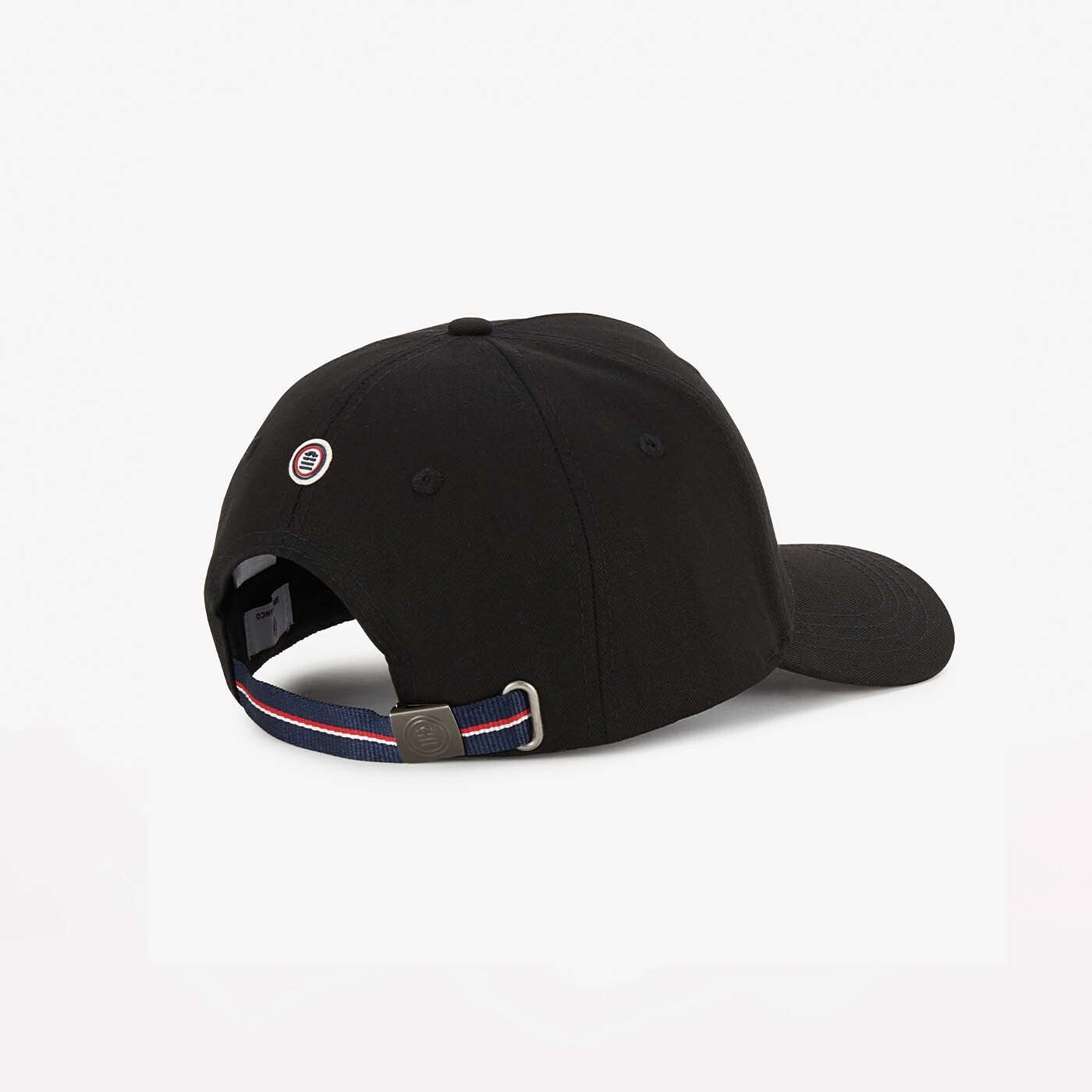 Casquette noire en coton