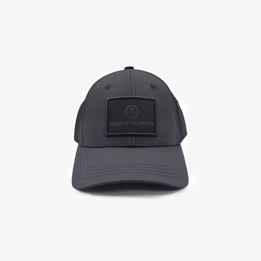 Casquette sport en nylon noire homme SERGE BLANCO