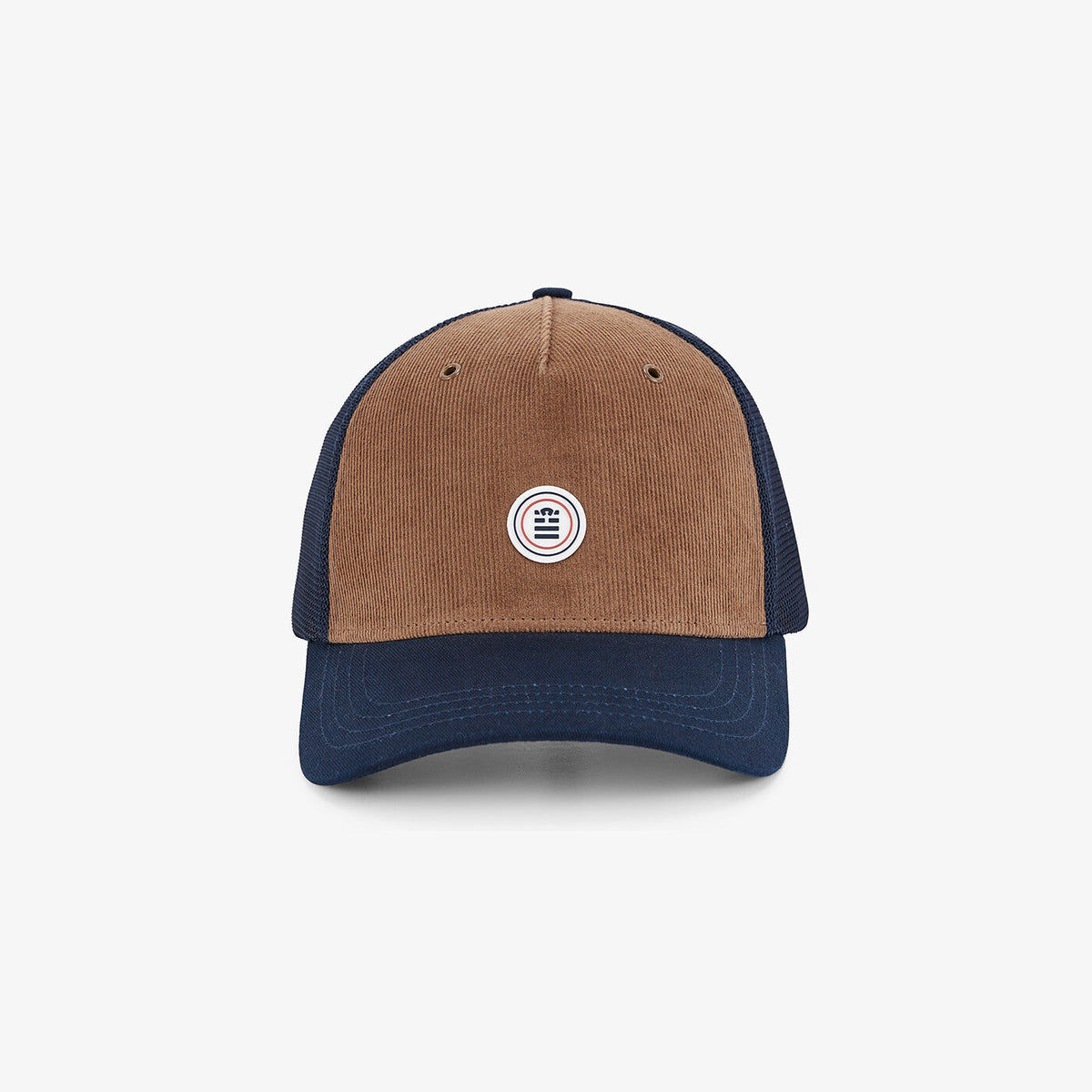 Casquette trucker velours beige