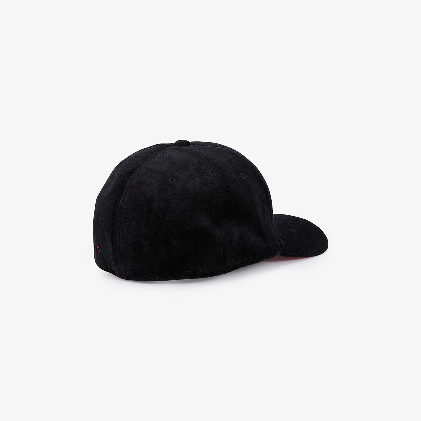 Casquette velours noire