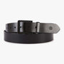 Ceinture en cuir noir