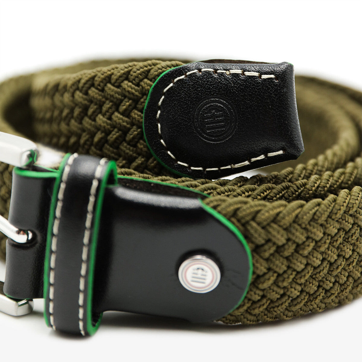 Ceinture tressée militaire