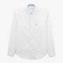 Chemise Oxford blanche avec ganse SERGE BLANCO