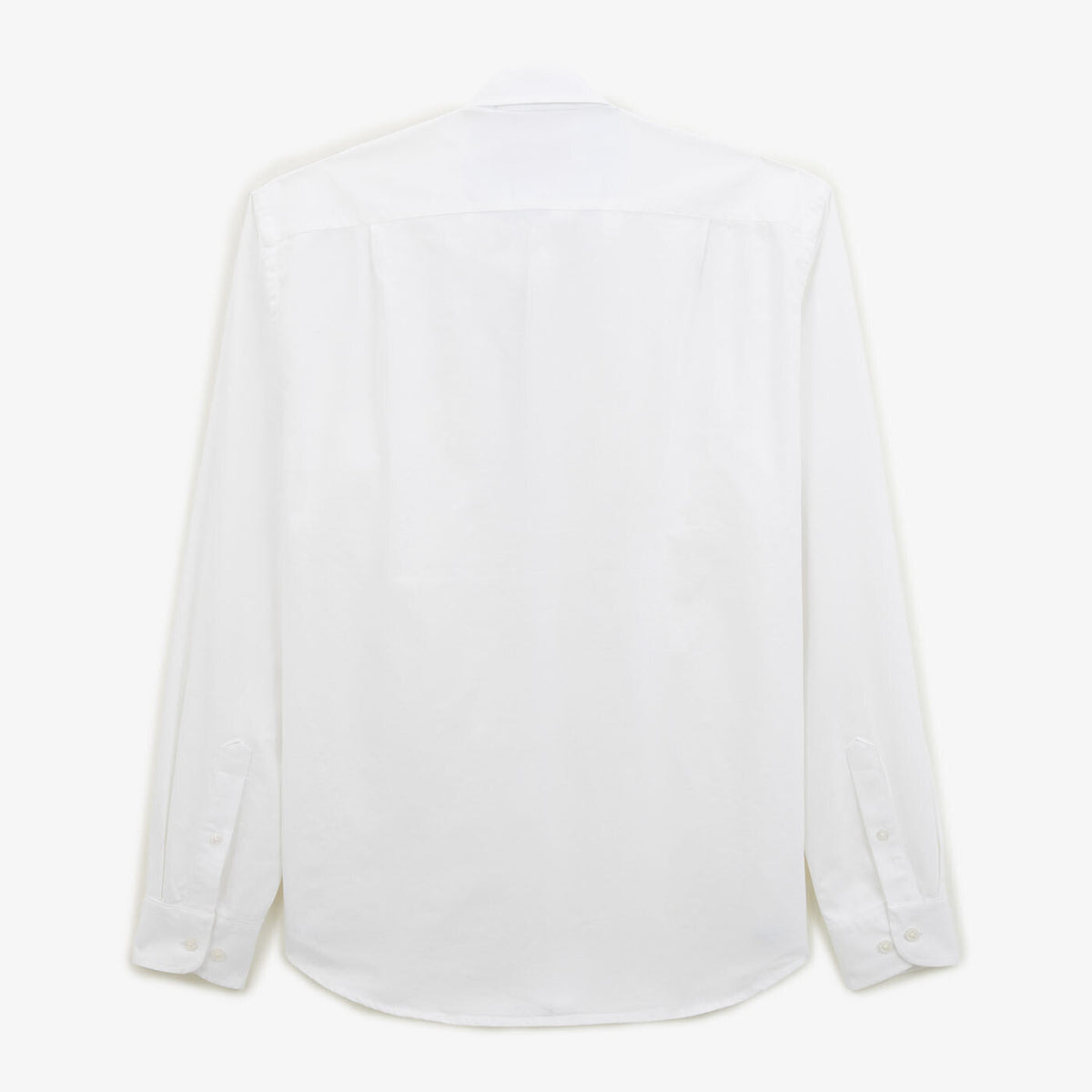 Chemise Oxford blanche avec ganse SERGE BLANCO