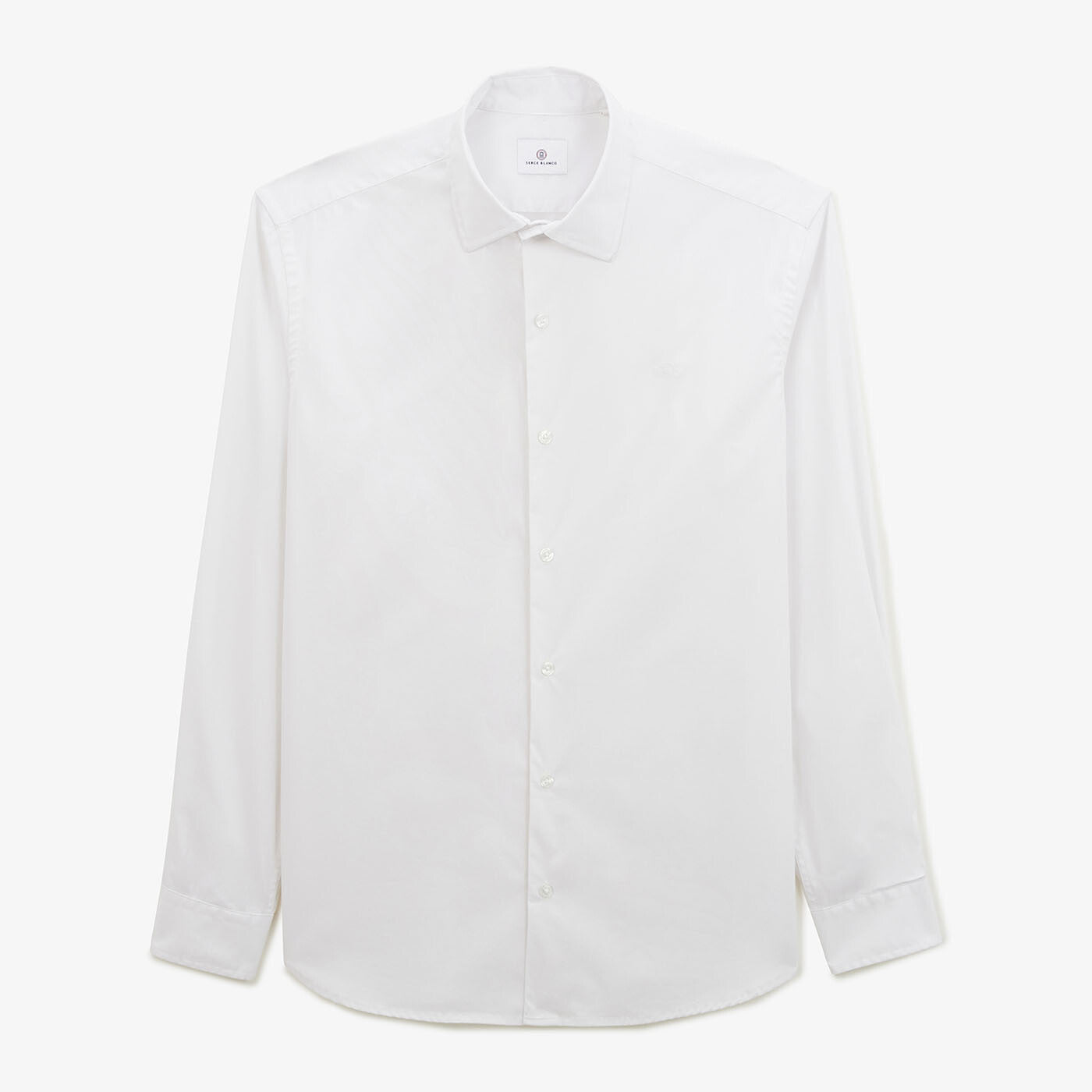 Chemise popeline confort blanche