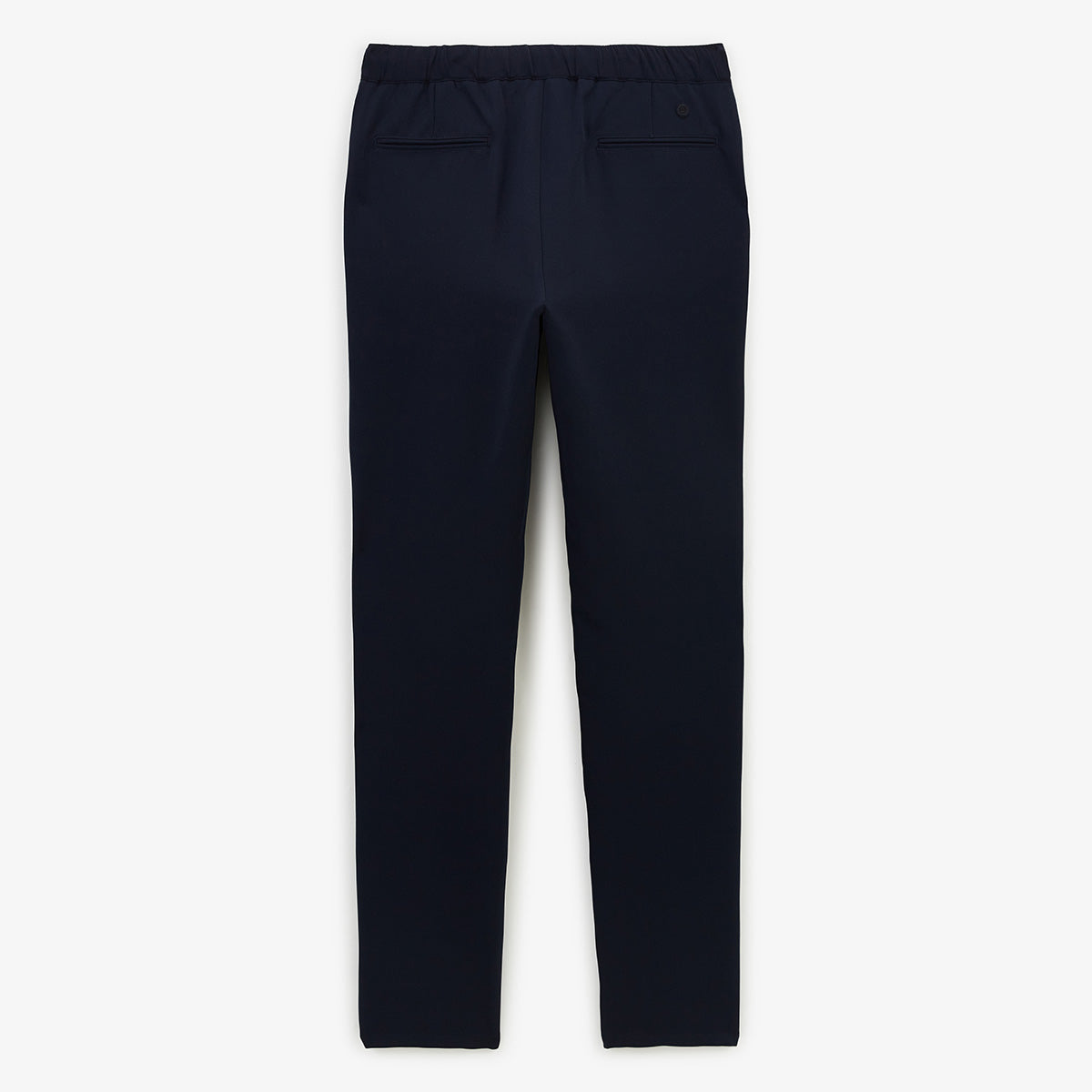Chino 549 regular stretch taille élastiqué bleu marine homme serge blanco