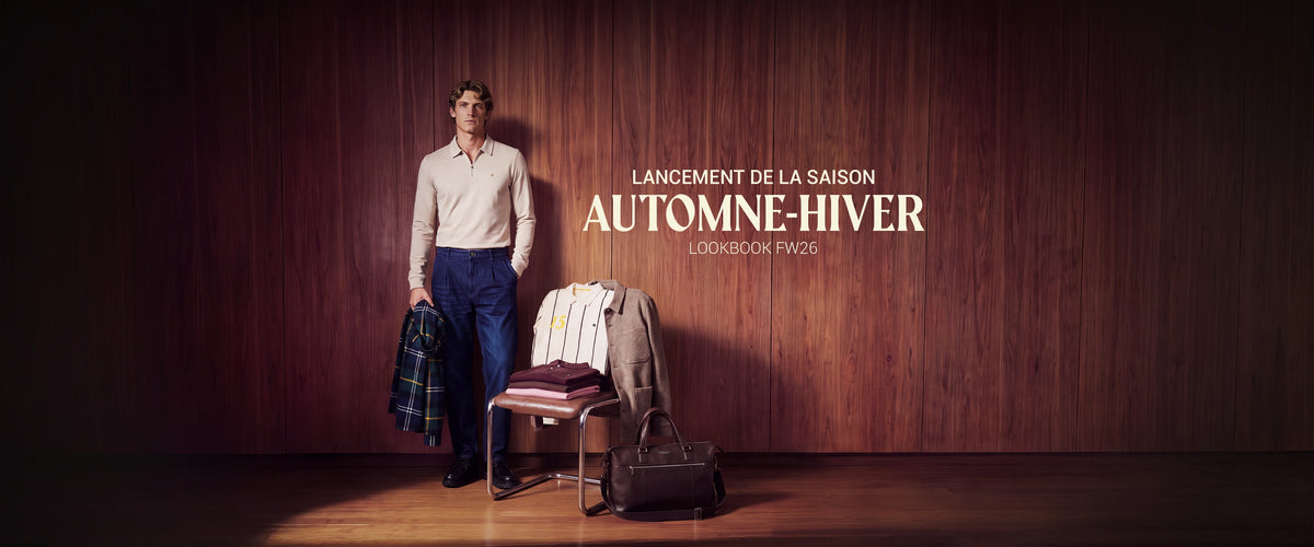 Lancement de la saison Automne-Hiver — Lookbook FW26 SERGE BLANCO