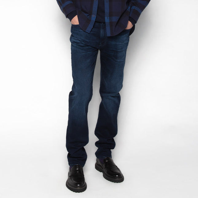 Jean 325 Slim Powertwist Bleu Foncé Homme SERGE BLANCO