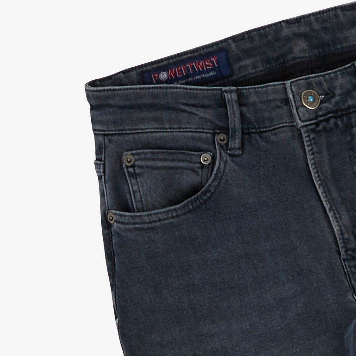 Jean 325 powertwist slim fit denim en coton homme serge blanco