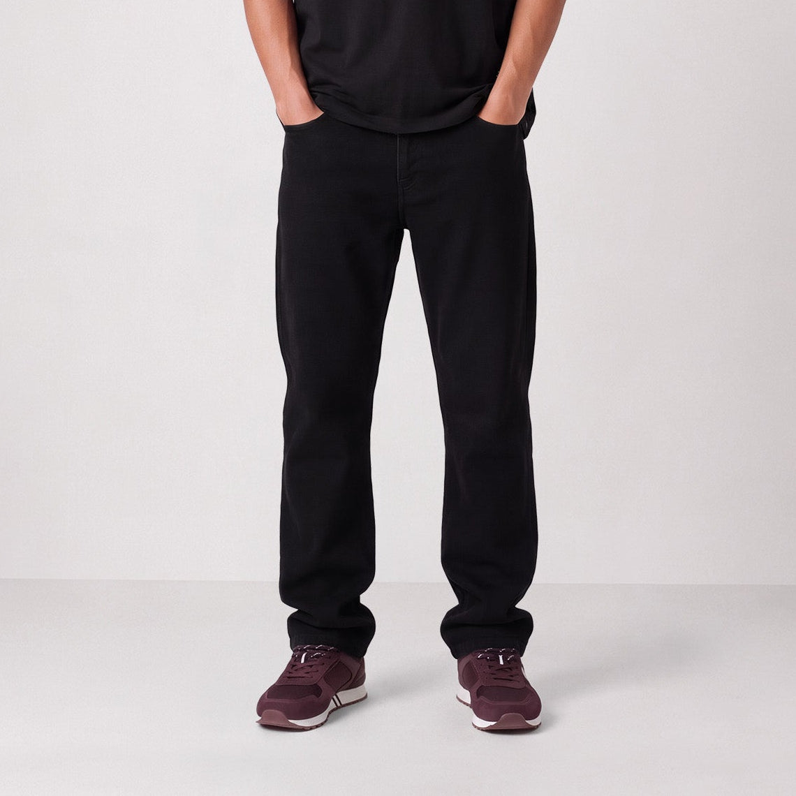 Jean 331 tapered en coton noir intense SBPLAY