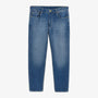Jean 331 tapered fit en coton bleu brut homme serge blanco