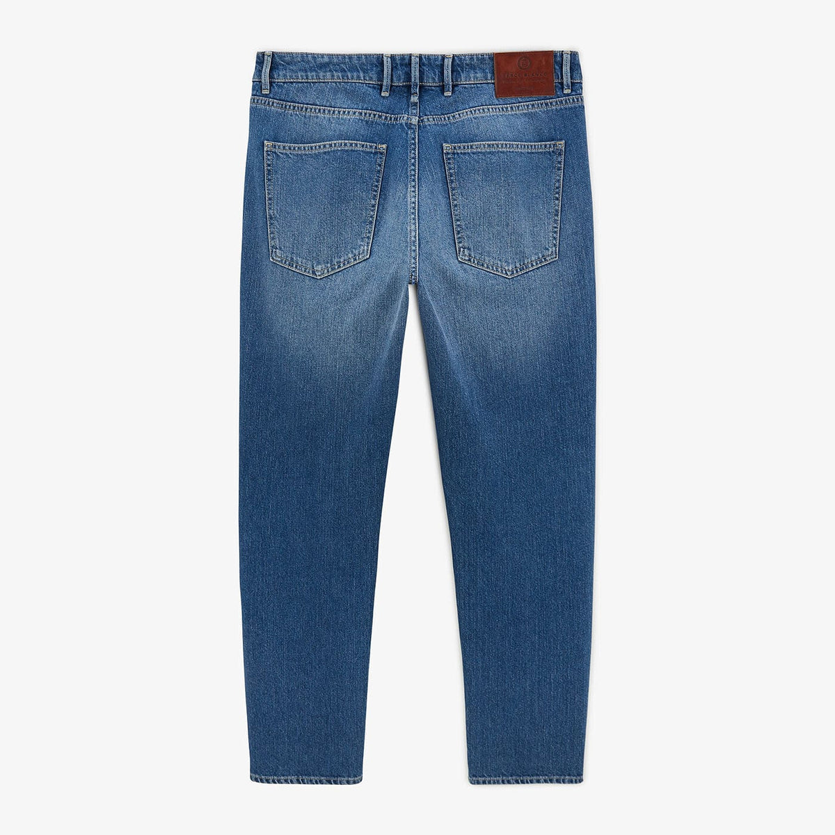 Jean 331 tapered fit en coton bleu brut homme serge blanco