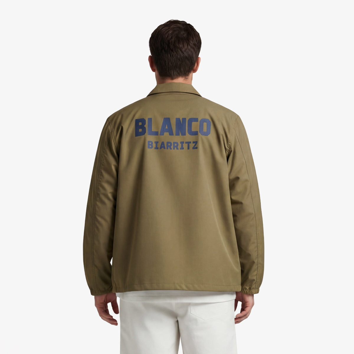 BLANCO BIARRITZ Lightweight Water-Repellent Beige Jacket