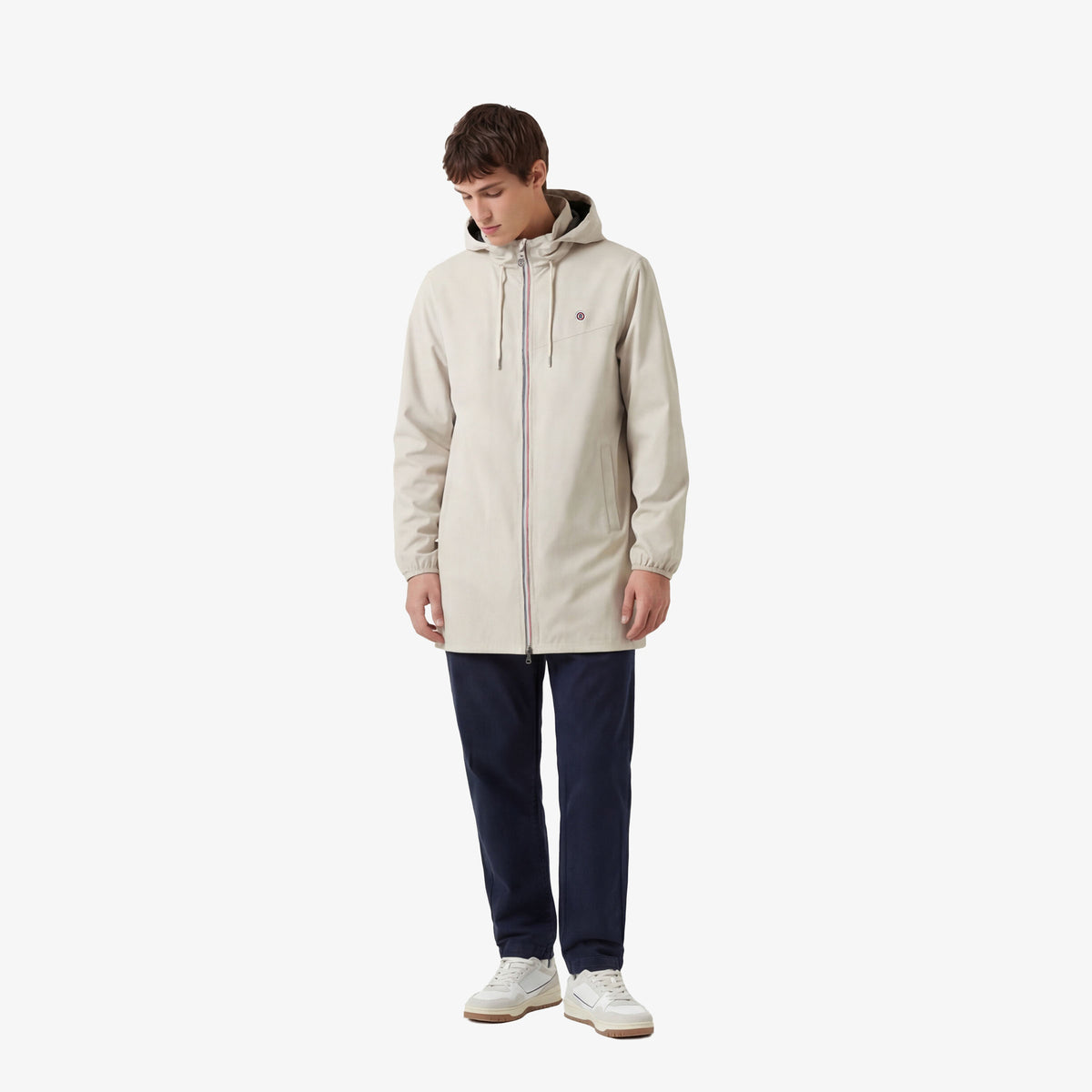 Parka Stormer imperméable blanc off-white
