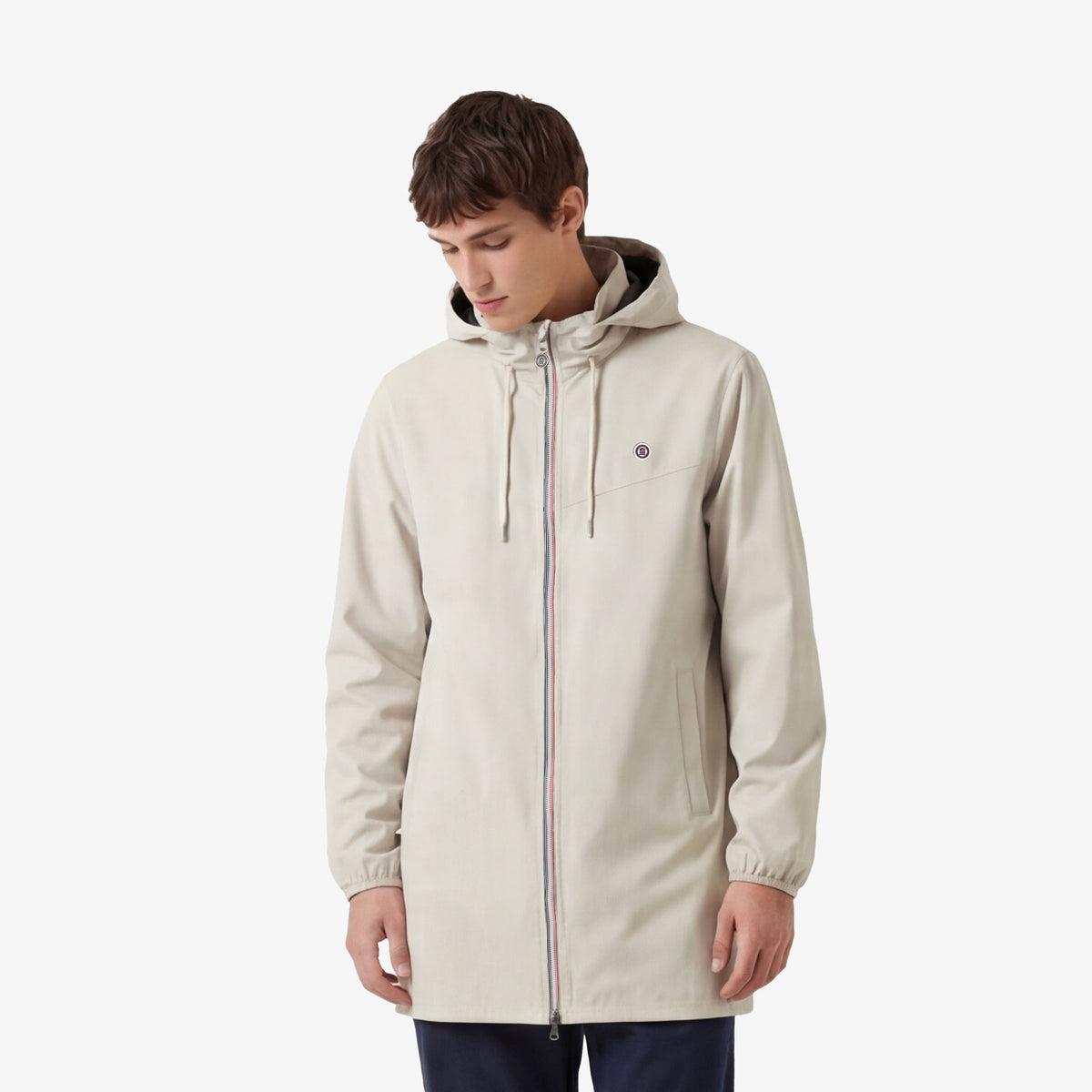 Parka Stormer imperméable blanc off-white