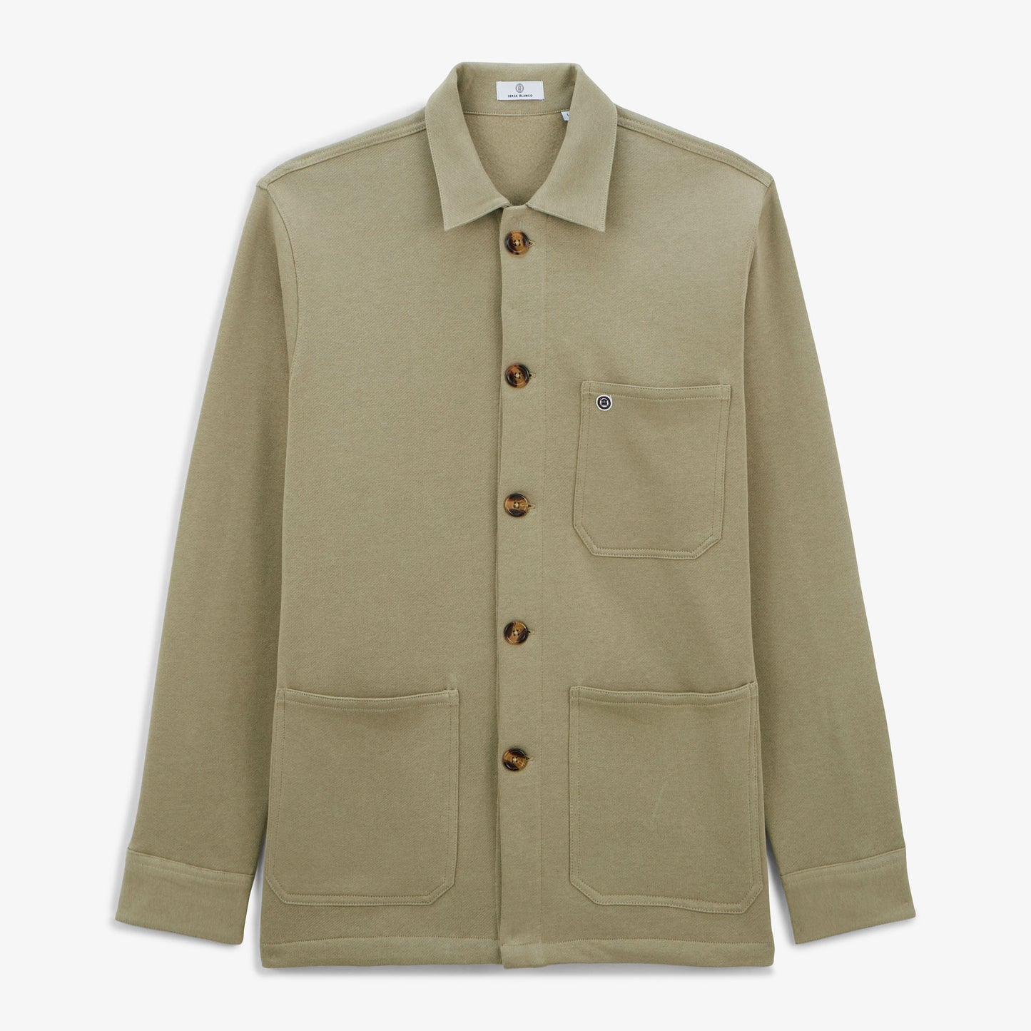 Dave light khaki fleece jacket