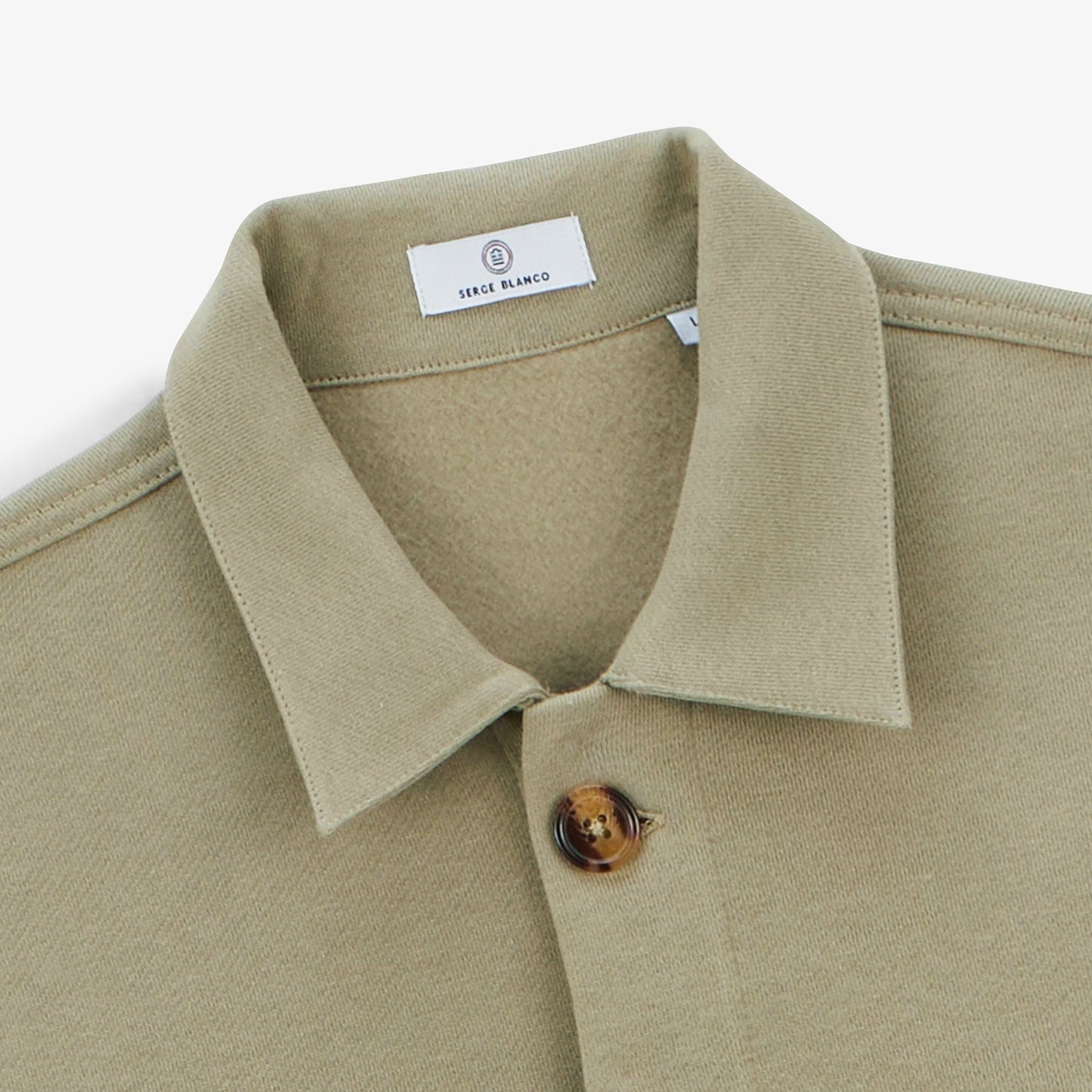 Dave light khaki fleece jacket