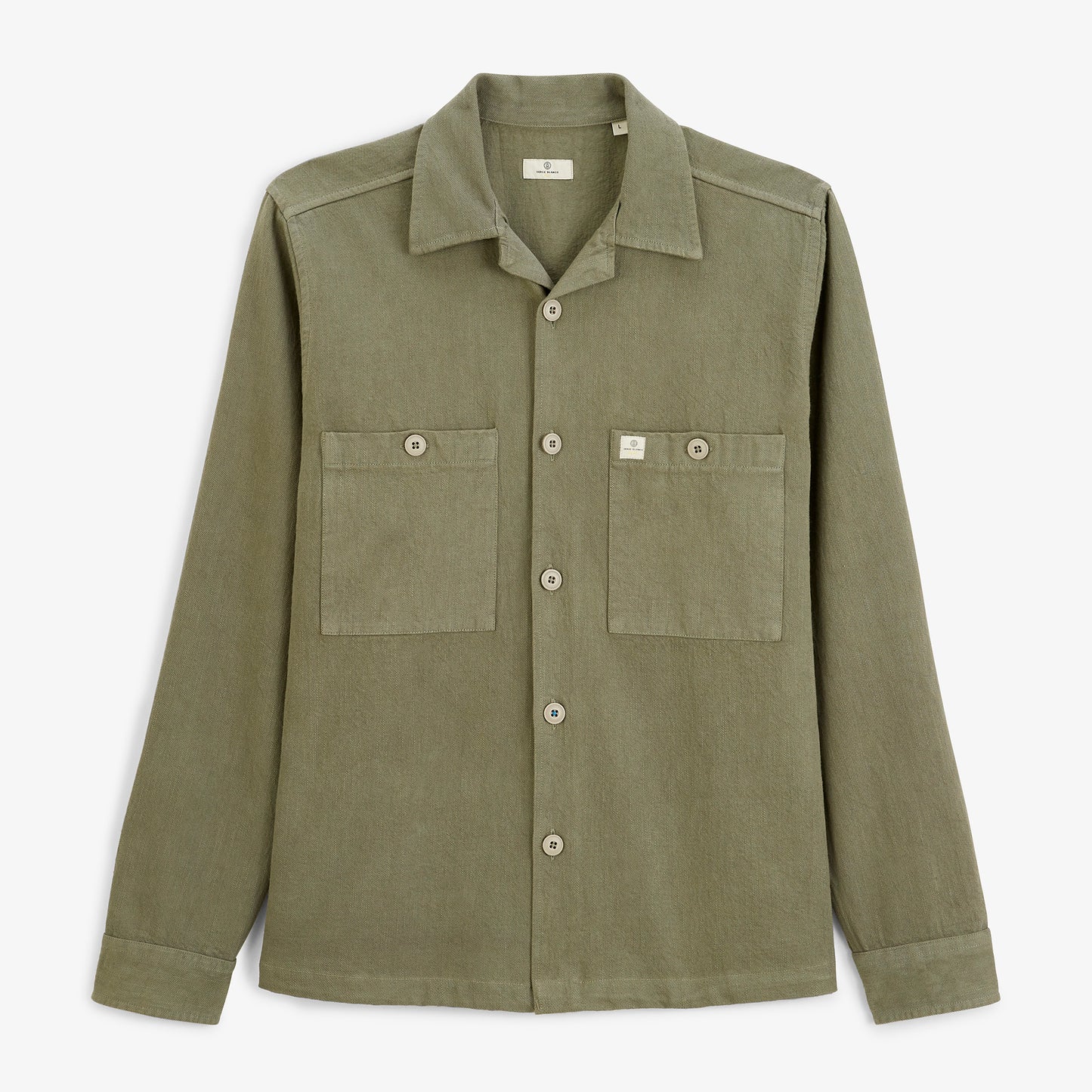 Veste worker Warren coton vert militaire SBPLAY