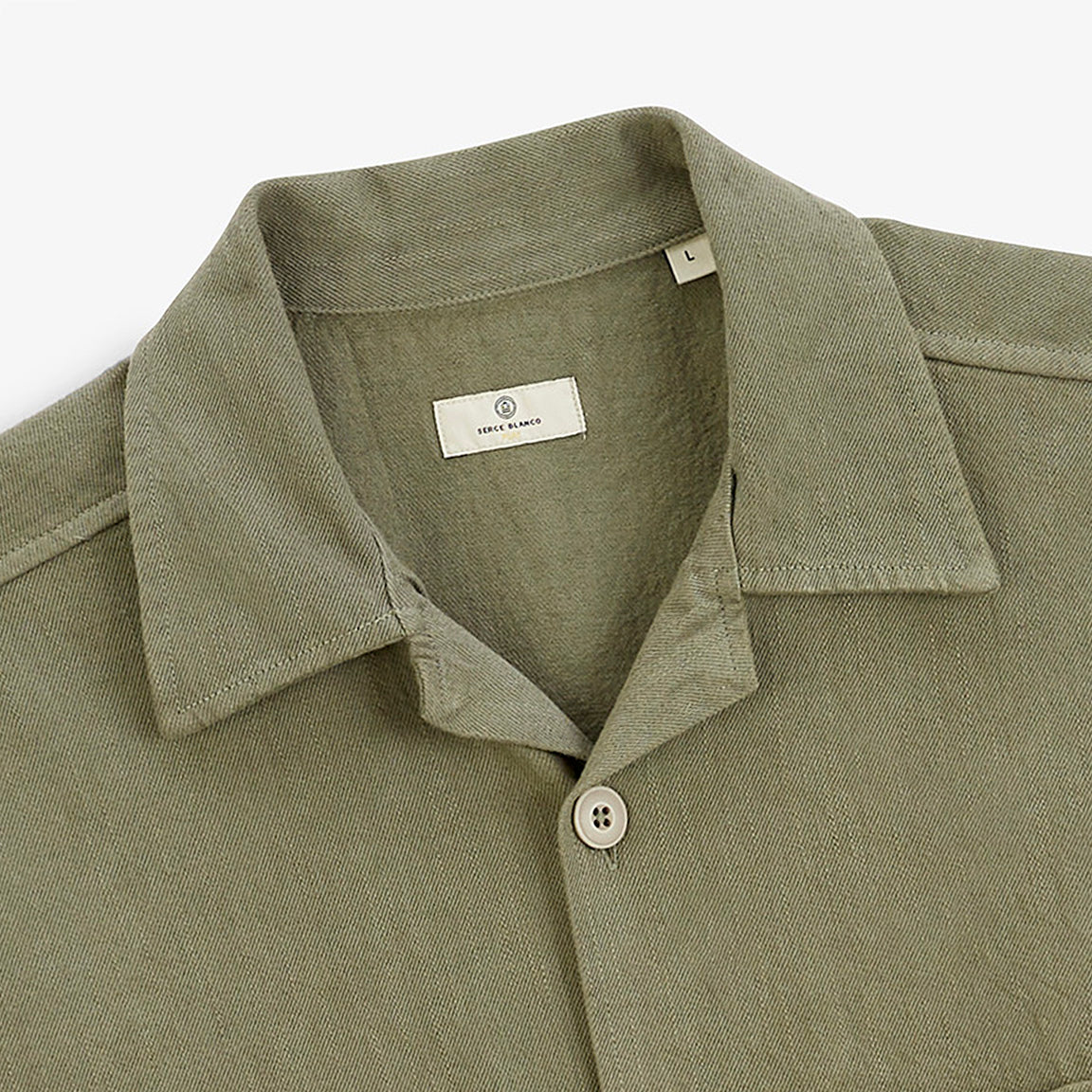 Veste worker Warren coton vert militaire SBPLAY